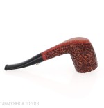 L'anatra forma Billiard semicurva in radica rusticata - Pipe