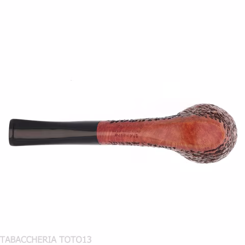 L'anatra forma Billiard semicurva in radica rusticata - Pipe
