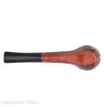 Pipa L'anatra forma semicurvada Billar en brezo rústico - Pipas de Tabaco