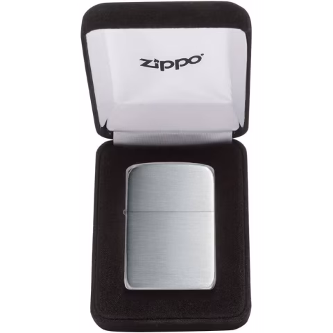 Zippo Replica 1941 vintage solid satin silver - Lighters - Silver