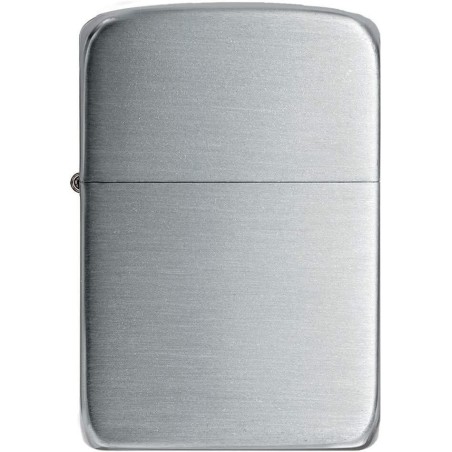 Zippo Réplica 1941 satén de plata sólida de la vendimia - Alumbradores