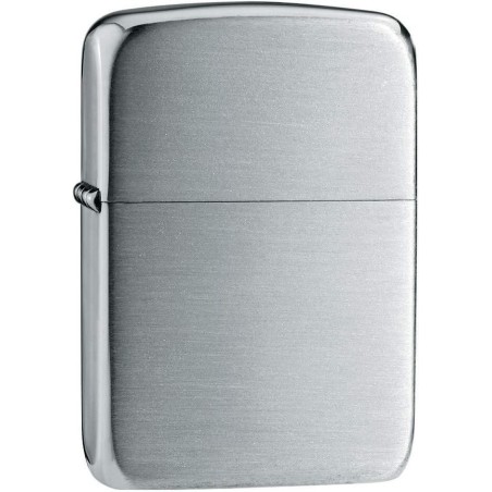 Zippo Réplica 1941 satén de plata sólida de la vendimia - Alumbradores