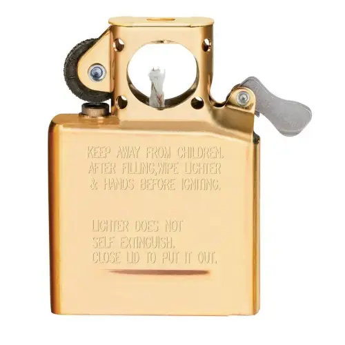 Goldenes internes Ersatz-Zippo für die Tabakpfeifenzündung - Feuerzeuge