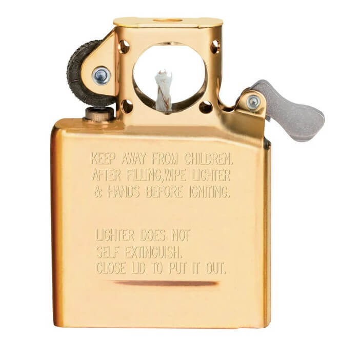Zippo interno de repuesto dorado para encendido de pipa | Anuncios