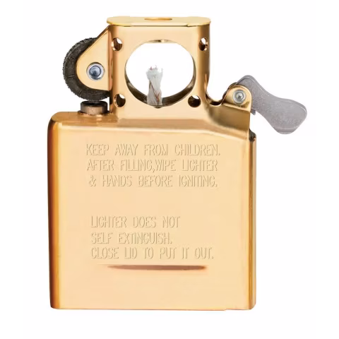 Zippo interno de repuesto dorado para encendido de pipa de tabaco-Accesorios Ligero