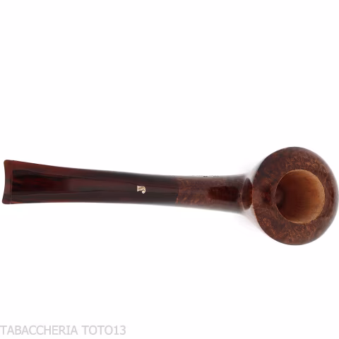 Ser Jacopo forma Dublin curva in radica marrone lucida - Pipe