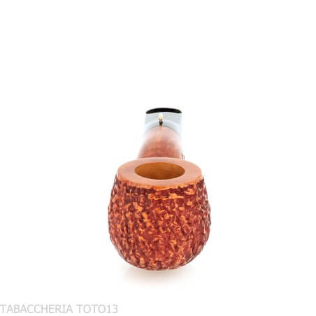 L'anatra pipe shape Hawkbill curved in rusticated briar | Online sale