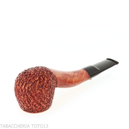 Pipe de canard en forme Hawkbill courbée en bruyère rustiquée - Pipe Pour le Tabac - Racine naturelle