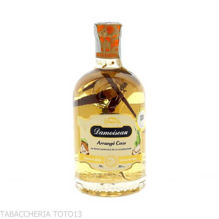 Rum Arrangè Coco Damoiseau, il rum da bere nelle feste sulla spiaggia