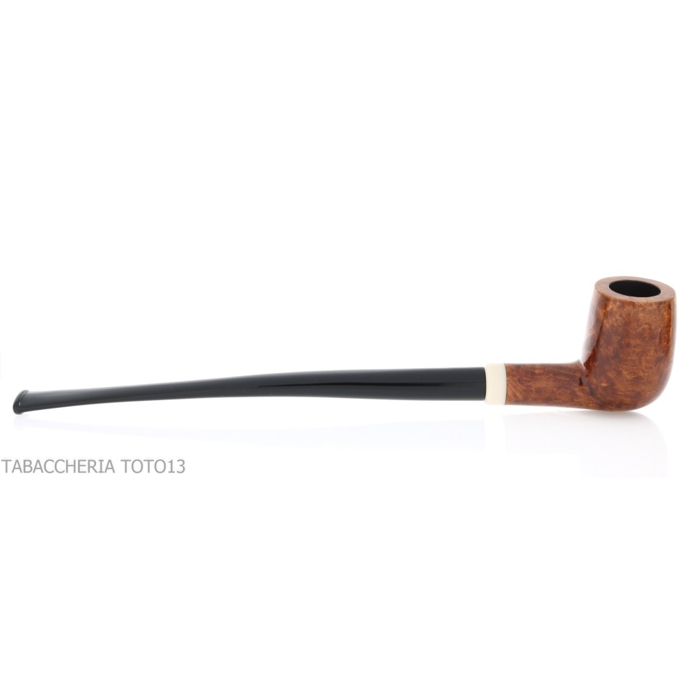Pipa Aldo Velani churchwarden billiar burl pulido - Pipas de Tabaco