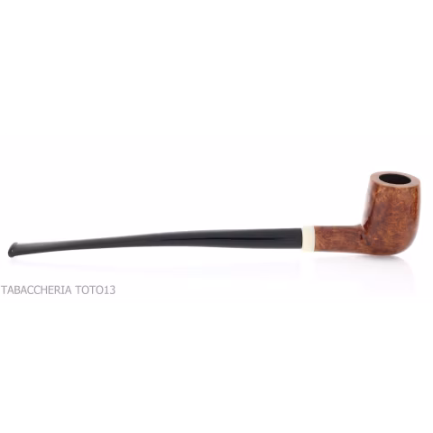 Pipe Aldo Velani Churchwarden billiard ronce poli - Pipe Pour le Tabac - Racine naturelle