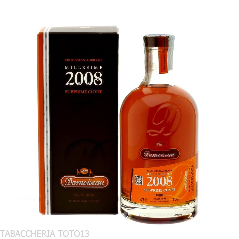 Damoiseau 2008 Subprime cuvee rhum vieux agricole full proof Vol.47,9% Cl.70 - Distillati