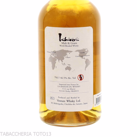 Chichibu Ichiro’s Malt and Grain Vol.46% Cl.70 - Distillati