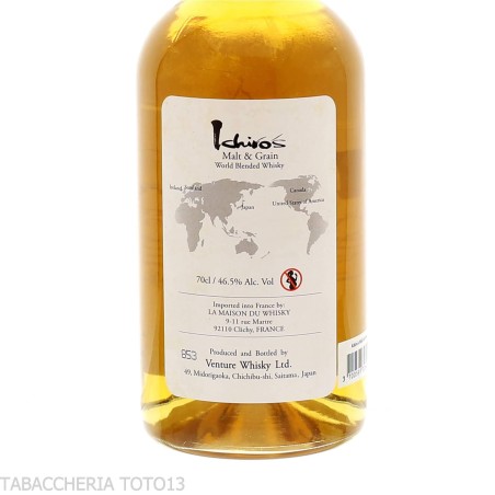 Chichibu Ichiro’s Malt and Grain Vol.46% Cl.70 - Spirits - Grain, Barley