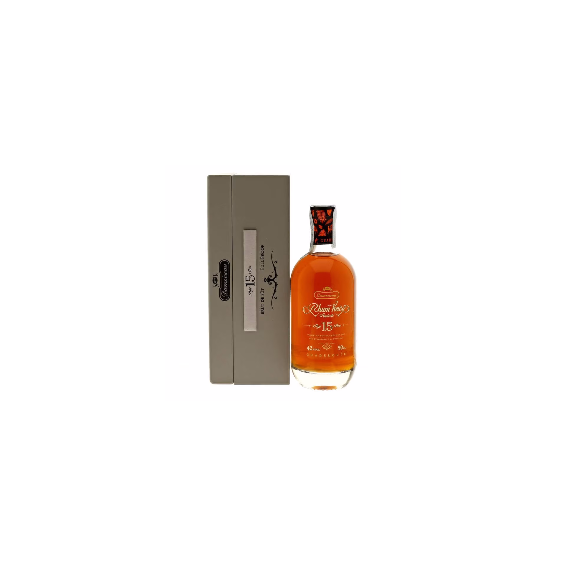 Damoiseau 15 ans rhum vieux agricole Millesime Vol.42% Cl.50 - Spiritueux - Jus de canne à sucre