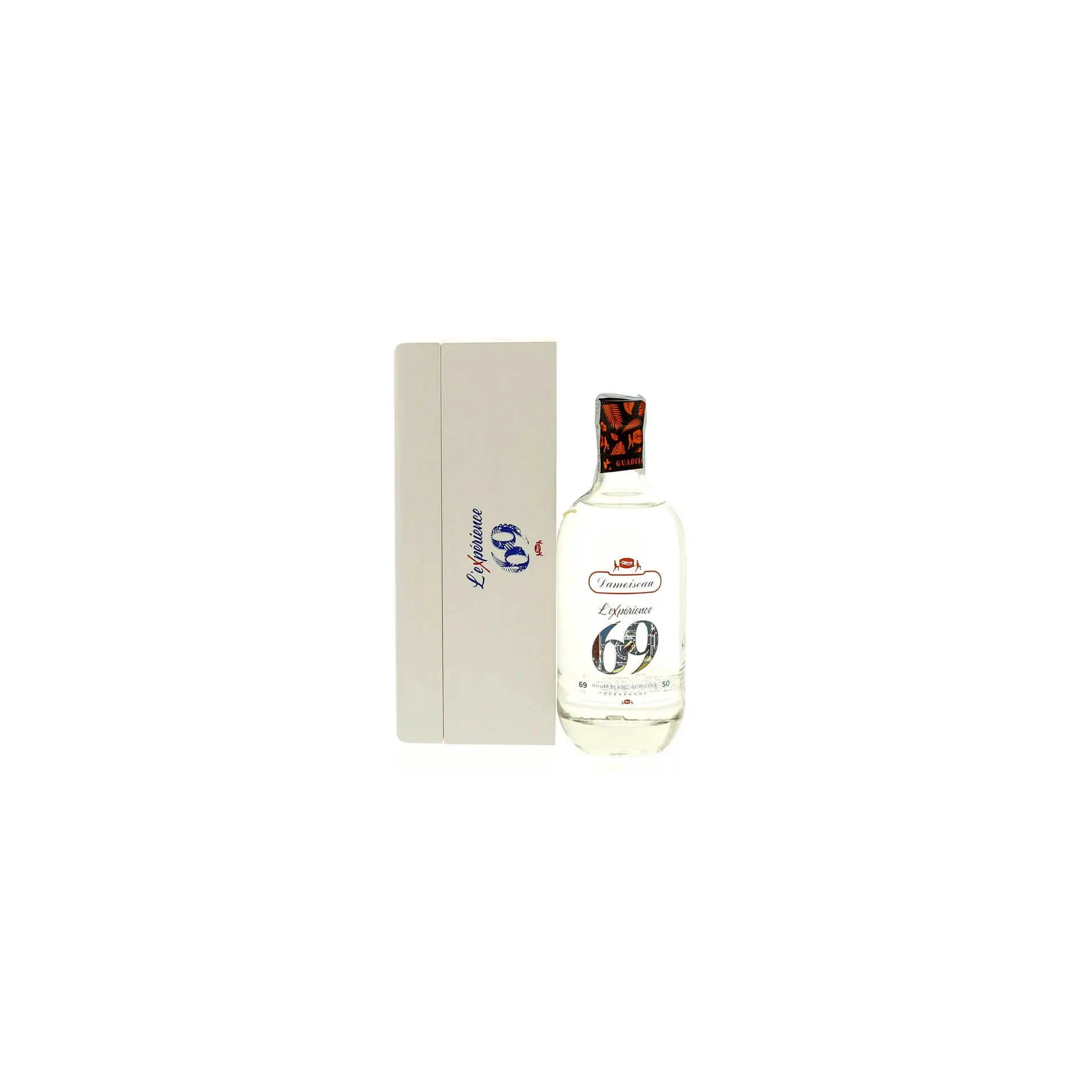 Damoiseau l'experience 69 rhum Blanc agricole Vol.69% Cl.50 - Destilliert