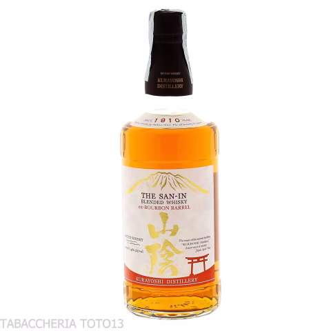 The San-In japanese blended whisky ex-bourbon barrel Vol.43% Cl.70 - Licores