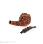 La pipa de pato Prince curvada de brezo rusticado-L'Anatra