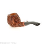 La pipe à tabac en forme de canard Prince courbée en bruyère rustiquée