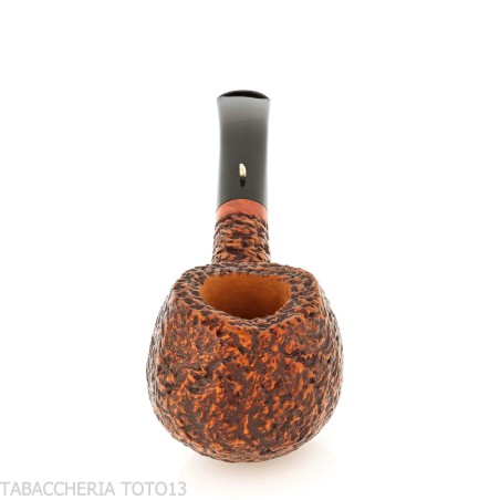 The duck pipe shape Prince curved briar rusticated-L'Anatra