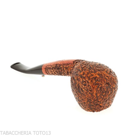 La pipa de pato Prince curvada de brezo rusticado-L'Anatra
