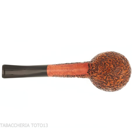 The duck pipe shape Prince curved briar rusticated-L'Anatra