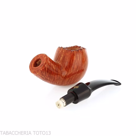 Crown Collector Pipe Apple Gebogene Form - Tabakpfeifen