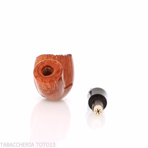 Crown Collector Pipe Apple Gebogene Form - Tabakpfeifen
