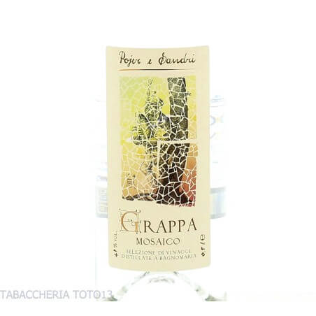 Mosaico de grappa de Pojer y Sandri | Grappa italiana de alta calidad