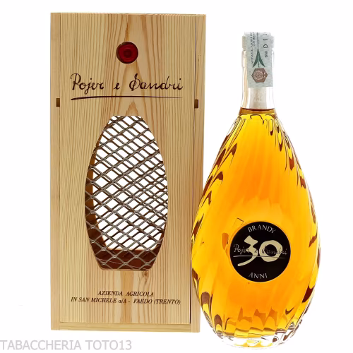 Pojer e Sandri brandy 30 años Vol.45% Cl.70-Brandy