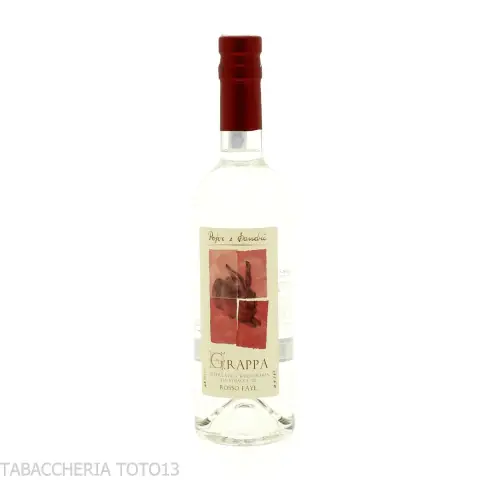 Pojer e Sandri grappa Rosso Faye Vol.48% Cl.50 - Spirits - Marcs