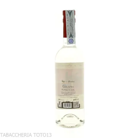Pojer e Sandri grappa Rosso Faye Vol.48% Cl.50 - Spirits - Marcs