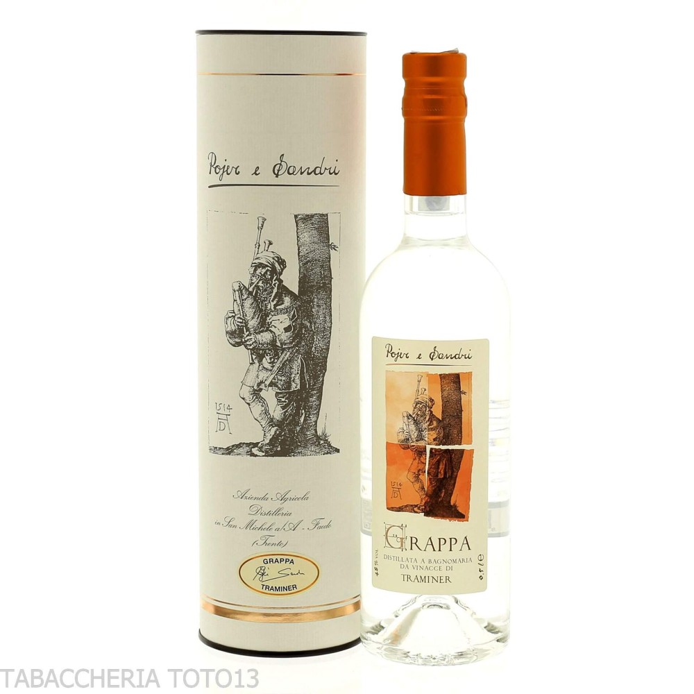 Pojer e Sandri grappa Traminer Vol.48% Cl.50 - Distillati