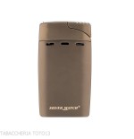 Briquet Silver Match Andorra à double flamme avec coupe-cigare - Briquets - Métal