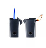 Briquet pipe double flamme Silver Match Chisinau noir - Briquets - Métal