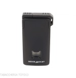 Silver Match Chisinau Double Flame Pipe Lighter Black - Lighters - Metal