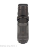 Silver Match Minsk triple jetflame with die and cigar rest Black - Lighters - Metal