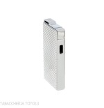 Silver Match Luxembourg accendino jet flame finitura punta diamante - Accendini