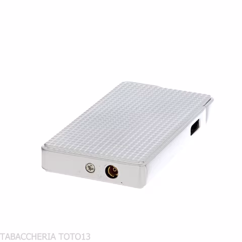 Silver Match Luxembourg accendino jet flame finitura punta diamante - Accendini