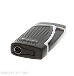 Silver Match Varsovie double Jet Flame lighter inclined and puncher - Lighters - Metal