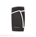 Silver Match Varsovie double Jet Flame lighter inclined and puncher - Lighters - Metal