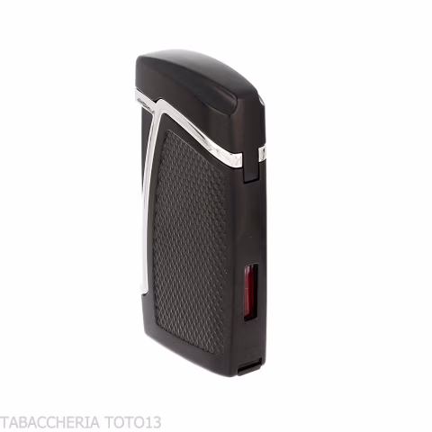 Briquet Silver Match Varsovie double flamme Jet Flame inclinée et perforateur - Briquets - Métal