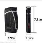 Briquet Silver Match Varsovie double flamme Jet Flame inclinée et perforateur - Briquets - Métal