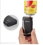 Silver Match Varsovie double Jet Flame lighter inclined and puncher - Lighters - Metal