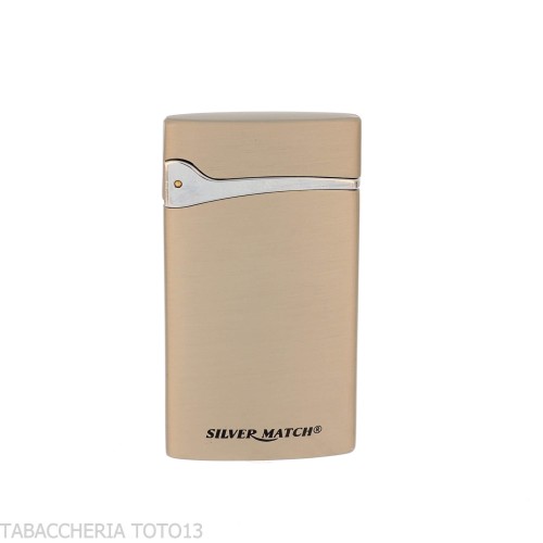Silver Match Podgorica flat Jet Flame lighter - Lighters For Cigarette - Silver Match