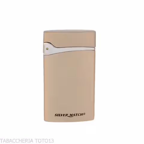Briquet Silver Match Podgorica Jet Flame plat - Briquets pour la cigarette - Silver Match