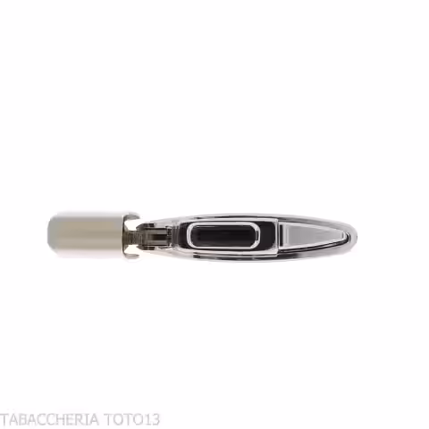 Briquet Silver Match Podgorica Jet Flame plat - Briquets pour la cigarette - Silver Match