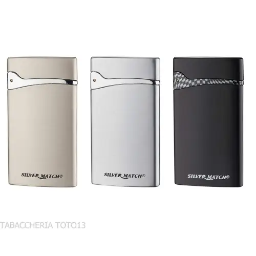 Silver Match Podgorica accendino flat Jet Flame - Accendini
