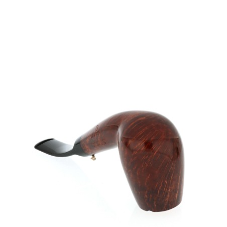 Pipe L'anatra shape bent chimney natural briar 1 egg-L'Anatra