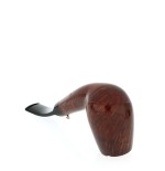 Pipa L'anatra, chimenea curvada, brezo natural, 1 huevo-L'Anatra
